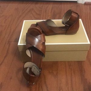 Michael Kors Collection Robbie leather sandal